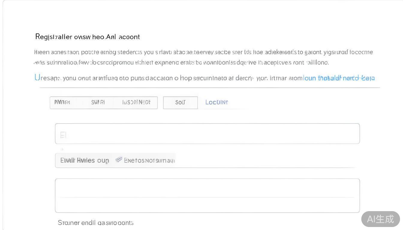 打开应用后，您需要进行注册或直接登录已有账户。注册